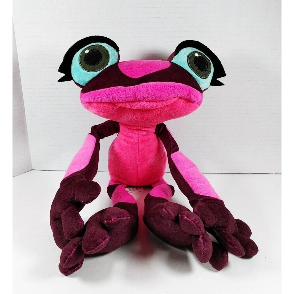 Rio 2 GABI Plush Tree Frog  Purple Pink 16" Stuffed Animal KOHLS CARES